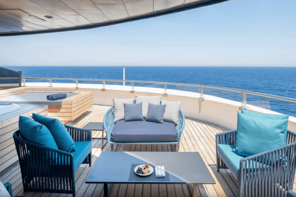 An inside look at the Luxurious Owner’s Penthouse on Scenic Eclipse