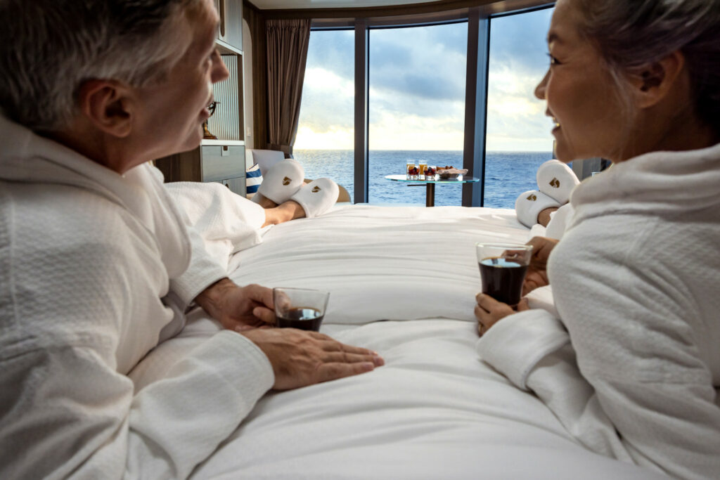 Seabourn Cruises Unveiled - All Your Questions Answered 1 SBN Venture VEN Panorama Veranda Suite Lifestyle SMartin 100522 6599 Edit