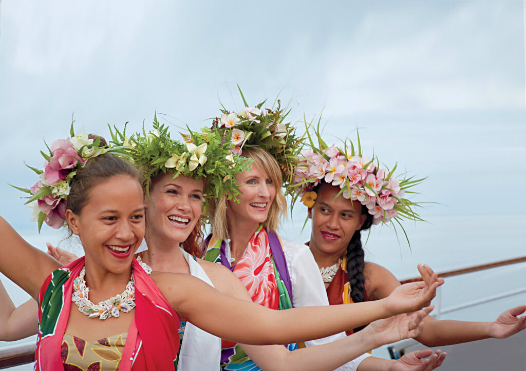 windstar tahiti cruise dance
