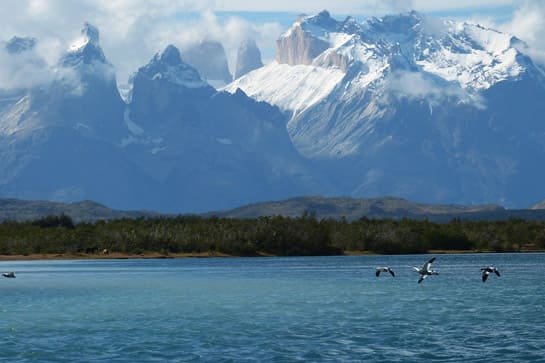 Mountains in the Torres del Paine