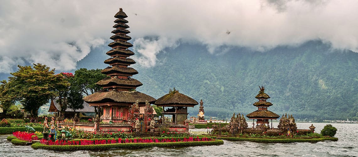 Pura Ulun Danu iconic temple a must-visit in Bali.